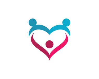 Logo Vektör Şablonunu Sev