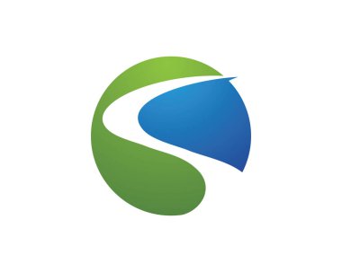S Harfi Logo şablonu