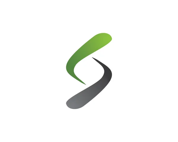 Ділова корпоративна літера S вектор дизайну логотипу — стоковий вектор