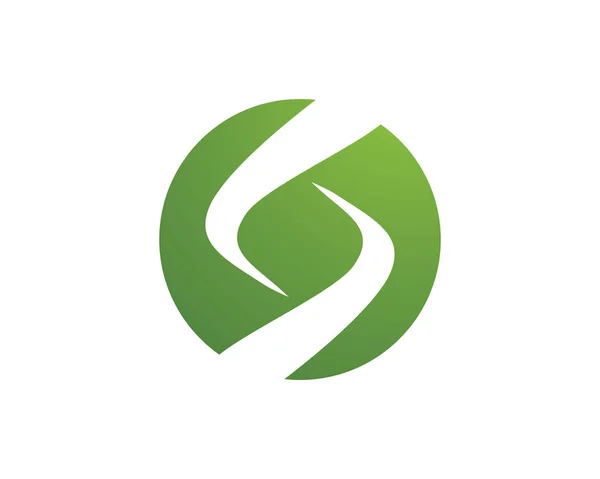 Επιχειρηματική επιστολή S λογότυπο σχεδιασμό διάνυσμα — Διανυσματικό Αρχείο