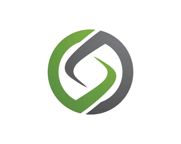 Scrisoare corporativă de afaceri S logo design vector — Vector de stoc