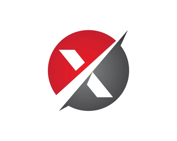 X letras desportivas logotipo do negócio e símbolos —  Vetores de Stock
