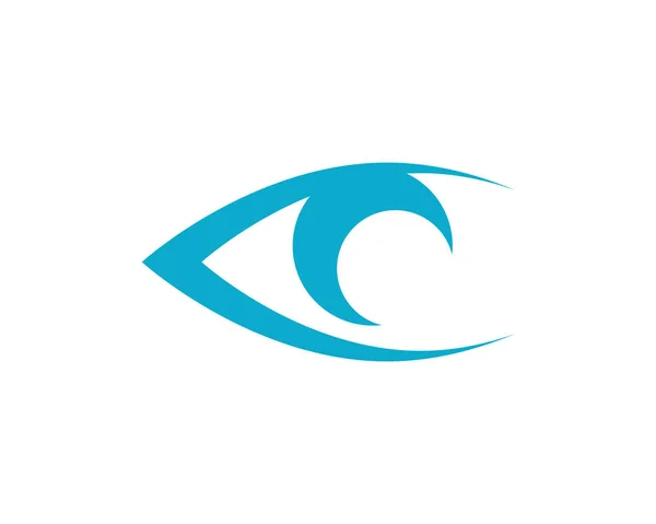 Identidade de marca Corporate Eye Care design de logotipo do vetor — Vetor de Stock