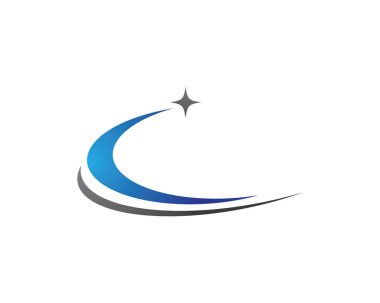 Daha Hızlı Logo Şablonu vektör çizimi tasarımı