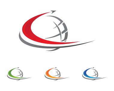 Daha Hızlı Logo Şablonu vektör çizimi tasarımı