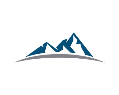 Dağ Logosu İş Şablonu Vektörü