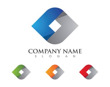 Ok vektör illüstrasyon simgesi Logo Şablonu tasarımı