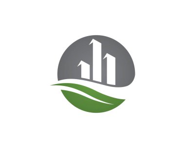 Bina logo vektör çizim tasarım