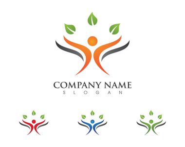 Sağlık Logo şablonu