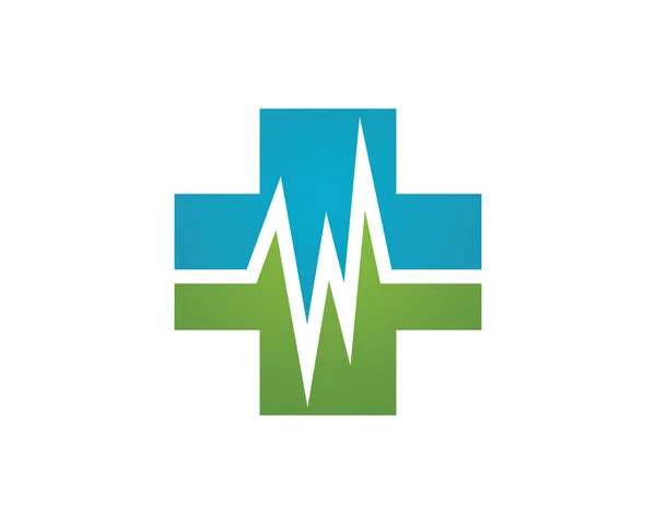 Salud Medical Logo plantilla vector ilustración diseño — Archivo Imágenes Vectoriales