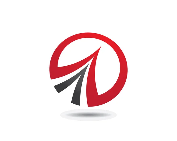 Logotipo más rápido Plantilla vector icono ilustración diseño — Vector de stock