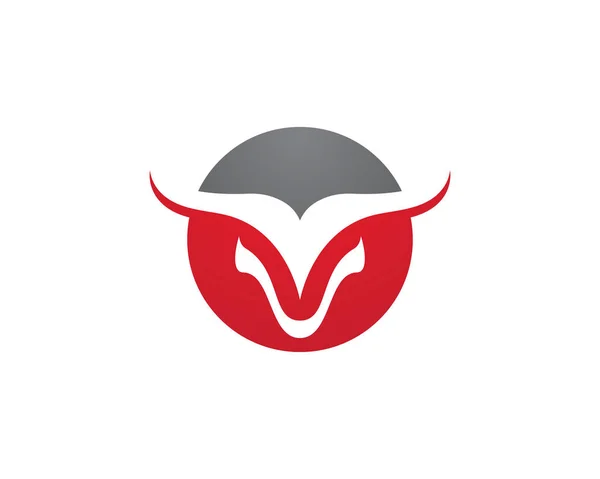 Plantilla Logo Taurus — Vector de stock