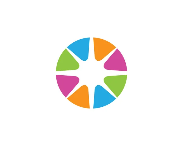 Прийняття та догляд за спільнотою Шаблон логотипу Векторна піктограма — стоковий вектор