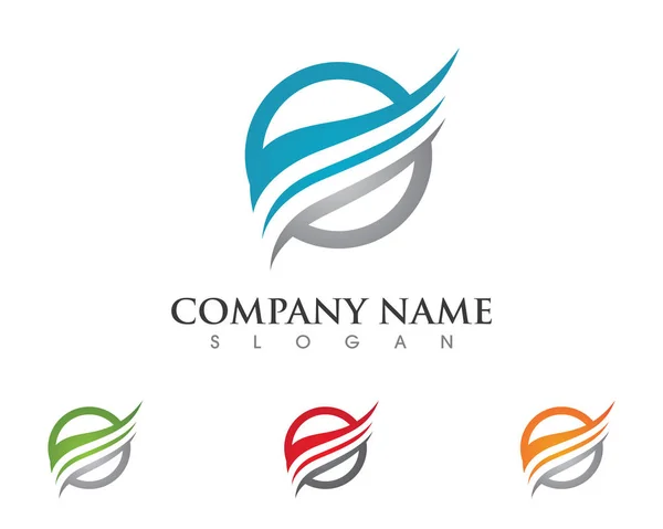 Design de ilustração de ícone de vetor de modelo de logotipo mais rápido —  Vetores de Stock