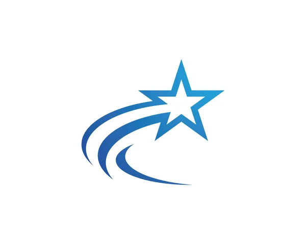 Star Logo Template vector pictogram illustratie ontwerp — Stockvector