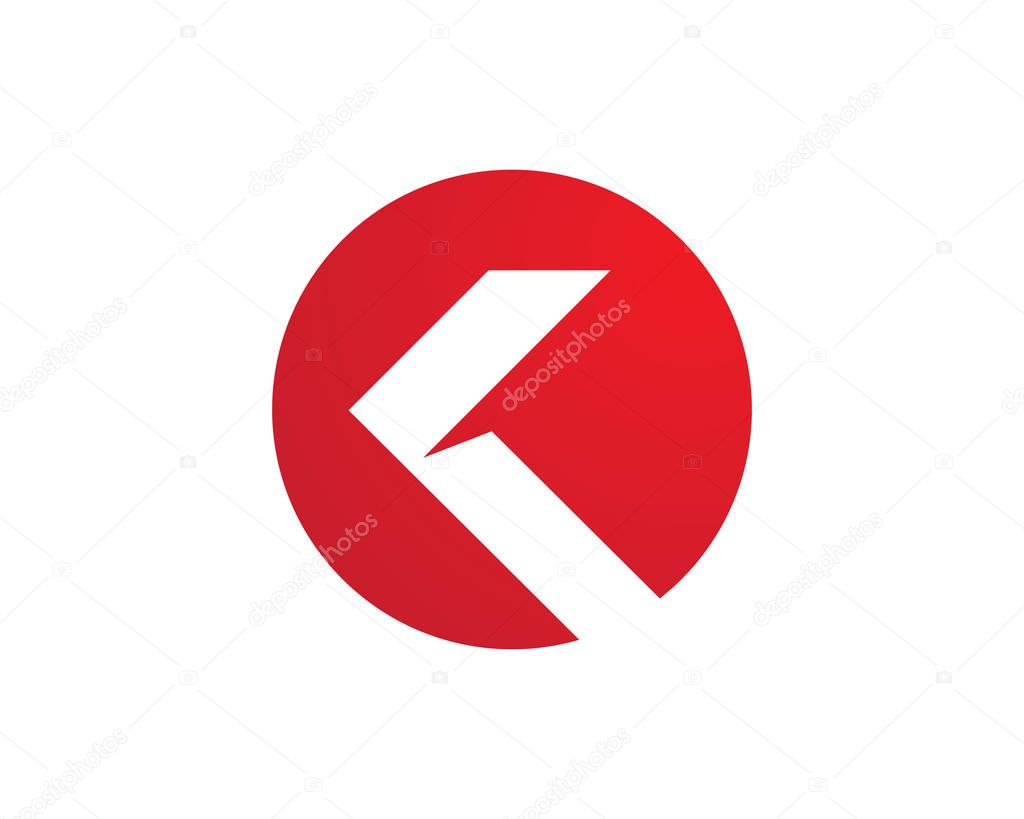 Arrows vector illustration icon Logo Template design