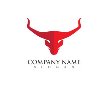 Red Bull Taurus Logo Şablon vektör çizimi