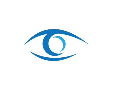 Marka Kimliği Kurumsal Göz Bakımı vektör logosu tasarımı