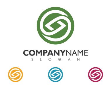 İş kurumsal soyut birlik vektör logosu tasarım şablonu