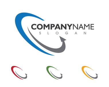 Daha Hızlı Logo Şablonu vektör çizimi tasarımı