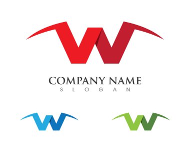 W harfleri iş adı logosu