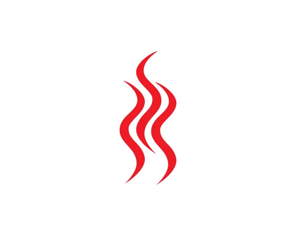 Tűzláng Logó Sablon vektor ikon Olaj, gáz és energia logó koncepció — Stock Vector
