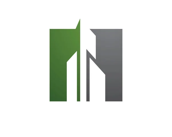 Modelo de logotipo da propriedade — Vetor de Stock