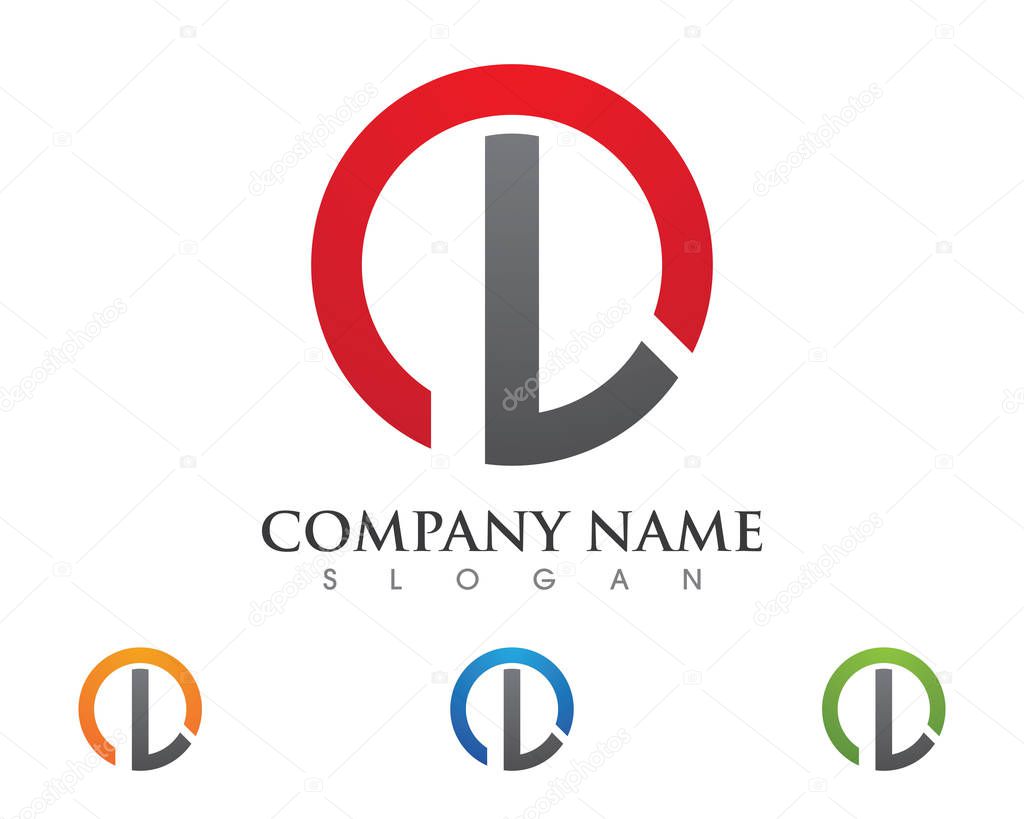D Letter Logo Business Template Vector icon