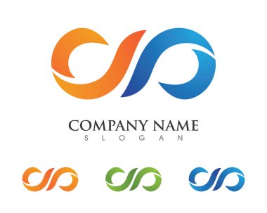Sonsuzluk Tasarımı Sonsuzluk logo Vektörü Logo şablonu