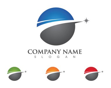 Daha Hızlı Logo Şablonu vektör çizimi tasarımı