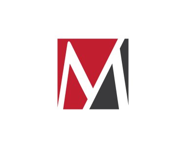 M harfi logosu