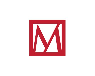 M harfi logosu