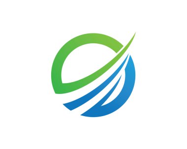 Daha Hızlı Logo Şablonu vektör çizimi tasarımı