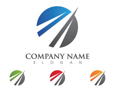 Daha Hızlı Logo Şablonu vektör çizimi tasarımı