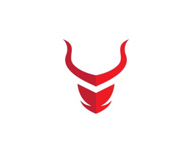 Red Bull Taurus Logo Şablon vektör çizimi