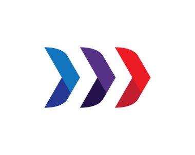 Ok vektör illüstrasyon simgesi logosu