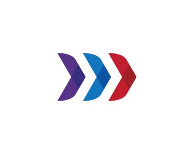Ok vektör illüstrasyon simgesi logosu