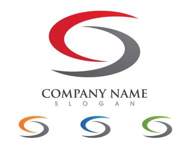 S Harfi Logo şablonu