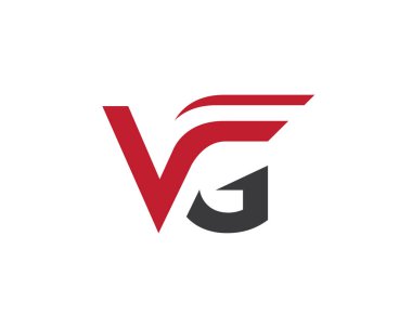 V Harfi Logo İş Şablonu Vektör Simgesi Simgesi