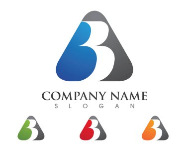 Kalkan logo şablonlu B Harfi