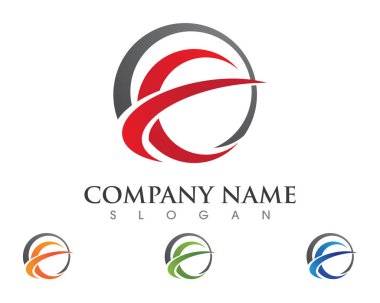 E mektuplar iş logo ve sembolleri