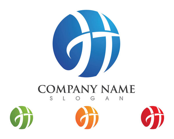 Шаблон логотипа компании H Letter
