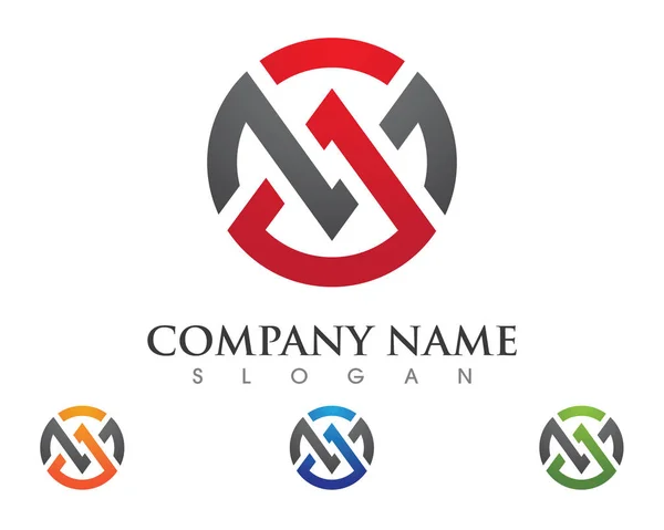 Modelo de design de logotipo de vetor de unidade abstrata corporativa empresarial —  Vetores de Stock