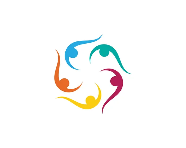 Логотип сообщества — стоковый вектор