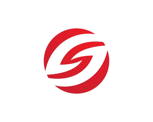 S letter logo Template — Stock Vector