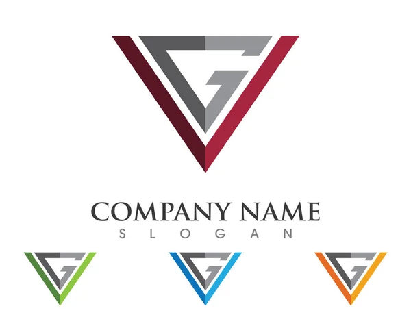 G tarczy logo i symbole — Wektor stockowy
