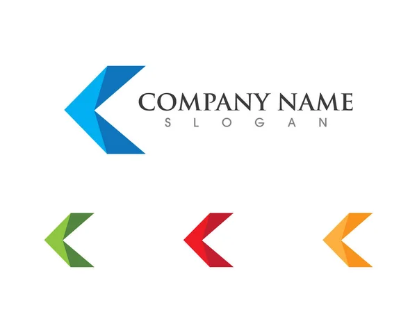 V Geschäftsbriefe Logo und Symbole — Stockvektor