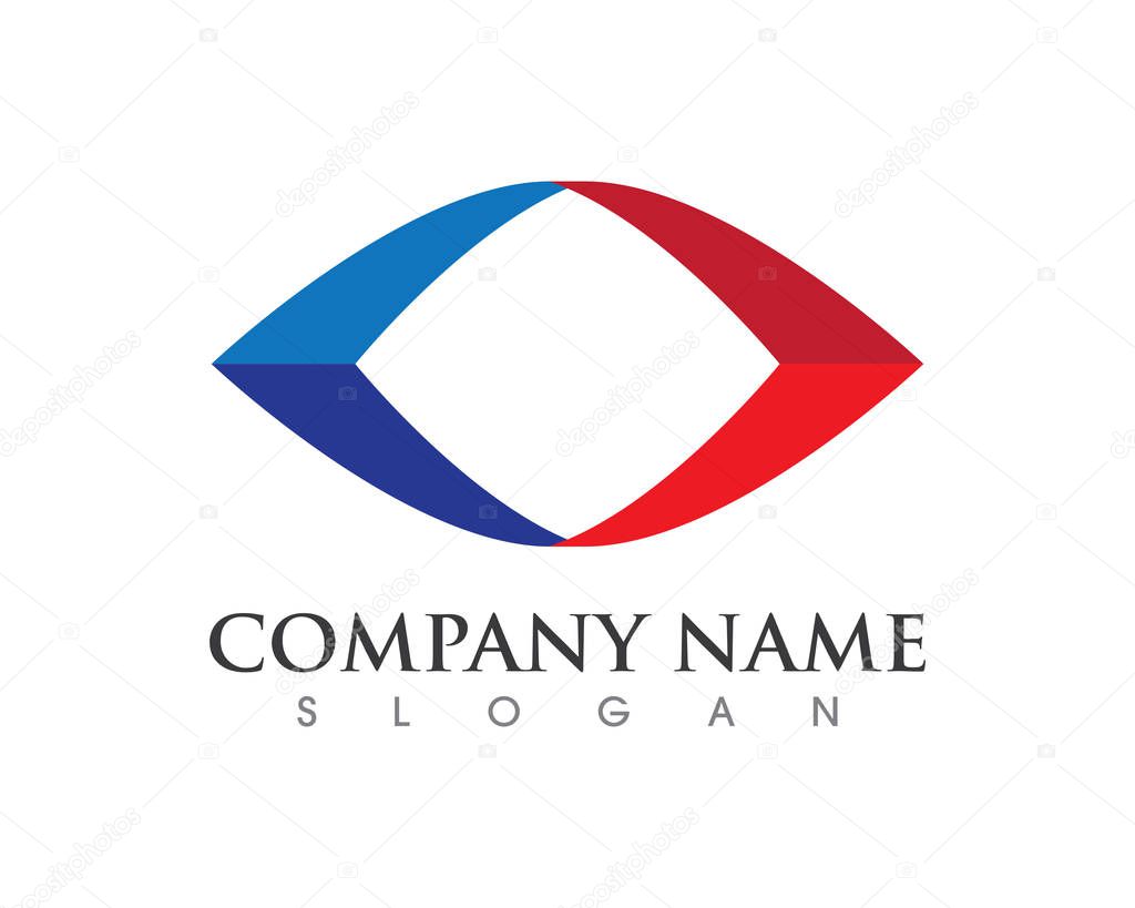 V business letters logo and symbols