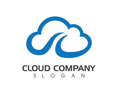 Bulut sunucu veri logo ve sembolleri