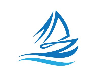 seyahat gemisi Logo Şablonu vektör simgesi tasarımı